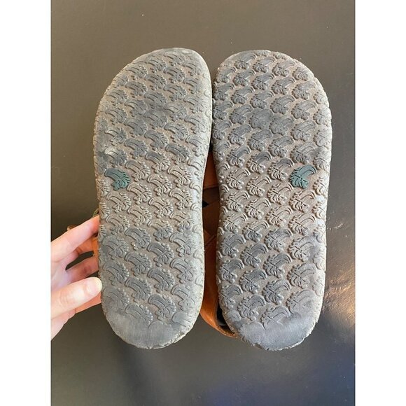 GH Bass & Co Sunjuns Brown Leather Strappy Comfort Slingback Sandals Mens 10M - Picture 6 of 13